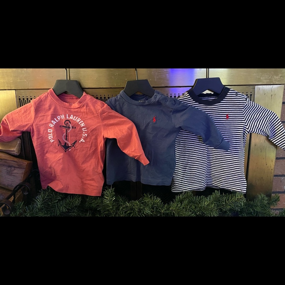 Toddler long sleeve shirts Ralph Lauren